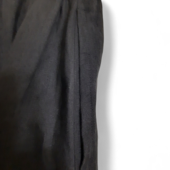 ESKANDAR Samurai Pants Linen Japanese Wide Leg Pants Pockets Palazzo Culotte M - Picture 5 of 9